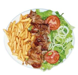 3 Platos Kebab + 2L. Coca Cola