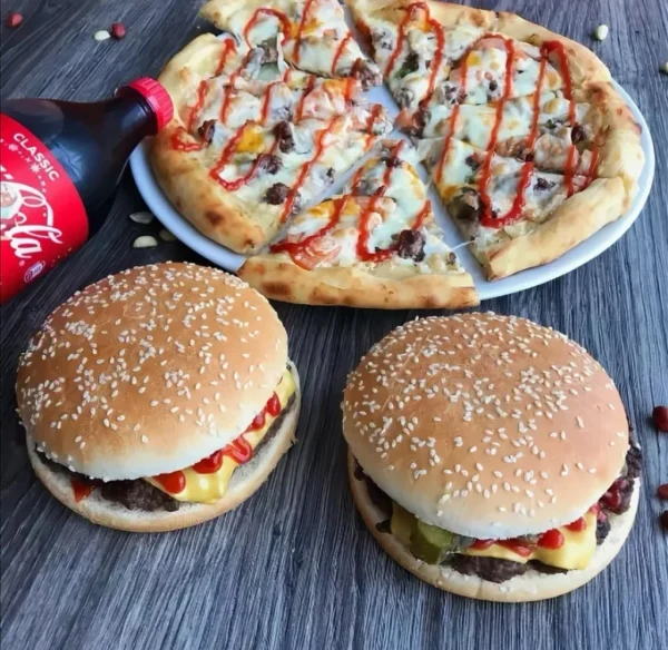 1 Durum + Pizza Peqeña + Patata + 1Litro Coca-Cola